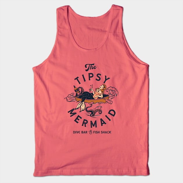 The Tipsy Mermaid Dive Bar & Fish Shack Tank Top by The Whiskey Ginger